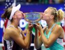 Siniakova-Krejcikova rally to win US Open doubles