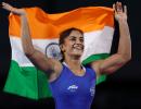 Wrestling Worlds: Vinesh Phogat wins bronze