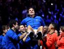 PICS: Roger Federer's grand finale ends in defeat