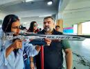 SEE: Sindhu The Shooter!