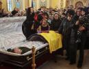 Hundreds mourn Merinov killed fighting Russian troops