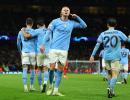 Champions League PIX: City thrash Bayern; Inter win