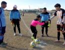 World's youngest referee? 10-year-old rules the pitch