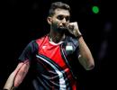 World badminton C'ships: Prannoy moves into Round 2