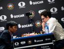 Chess WC: Gritty Praggnanandhaa draws semis Game 1