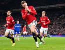 EPL PIX: United down Chelsea, Liverpool win; City lose