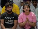 Bajrang, Sakshi request Anurag Thakur to debar...