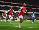 EPL PIX: Arsenal's win reshuffles top three