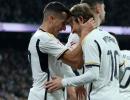 Soccer PIX: Madrid down Villarreal; Kane nets brace