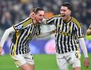 Soccer PICS: Juve down Roma; Pulisic scores for Milan