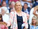 Navratilova diagnosed with throat and breast cancer