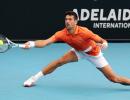 Djokovic survives scare to reach Adelaide quarters