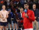 Tennis: Djokovic battles from brink for Adelaide crown