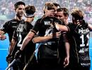 Hockey WC: Belgium hold Germany with late goal