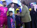 Big B's Evening with Ronaldo, Messi...