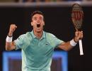 Aus Open PIX: Agut ends Murray's run; Djokovic cruises