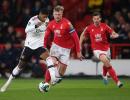 League Cup PIX: Manchester Utd rout Nottingham Forest