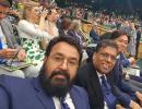 PIX: What's Mohanlal Doing At Wimbledon?