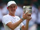 Historic win: British teen ends 61-year Wimbledon wait