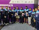 India dominates Commonwealth weightlifting