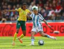 Women's WC PIX: Argentina, SA hopes dented