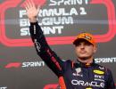 Verstappen wins Sprint race