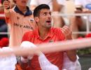 SEE PIX! Why the rush, asks frustrated Djoko