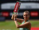 Kvitova warms up for Wimbledon with German Open title