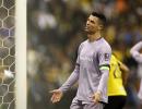 Booked, subbed and goalless! Rough night for Ronaldo