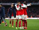 PIX! Arsenal survive massive scare with thrilling win