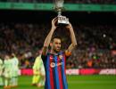 Barca legend Busquets to leave club at end of season