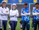 WC: Ojas-Jyothi in compound archery mixed team final