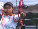 Asian Archery: Parneet stuns Jyothi to claim gold