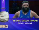 Asian Games: Wrestler Sunil bags Greco Roman bronze