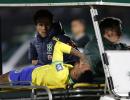 WC Qualifiers: Neymar injured; Messi scores brace