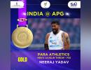 India bag record 111 medals at Para Asian Games