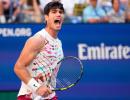 US Open: Alcaraz holds off Evans; Pegula in last 16