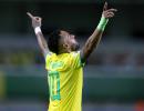 PIX: Neymar goes past Pele as Brazil thrash Bolivia