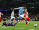 Champions League PIX: Man City, Barca score big wins