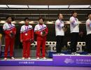 Controversy at Asian Games: Politics on podium