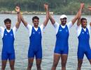 Indian rowers aim high after Asian Games triumph