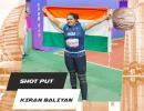 Baliyan second Indian woman to win shot put bronze!