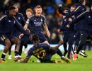 Real edge Man City in penalties; Bayern down Arsenal