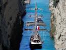 Olympic Flame Sails For France From Greece