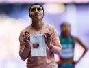 Afghan sprinter makes bold statement at Paris Games