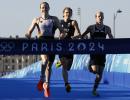 Olympics PIX: Germany win triathlon mixed relay gold