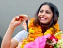 SEE: Manu Bhaker returns to grand welcome in Delhi