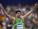 Pakistan's Nadeem wins Javelin gold; Neeraj silver