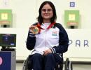 Shooter Avani wins historic 2nd Paralympic gold medal