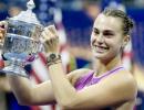 World No 1 Sabalenka named WTA's Player of the Year!